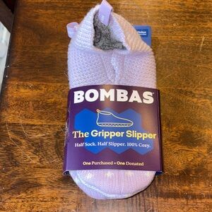 Bombas lavender Gripper Slipper Socks